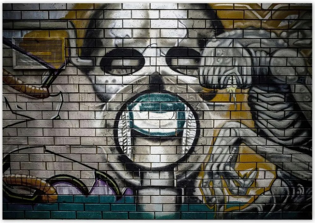 Poszterek 100x70 Graffiti Utcaművészet