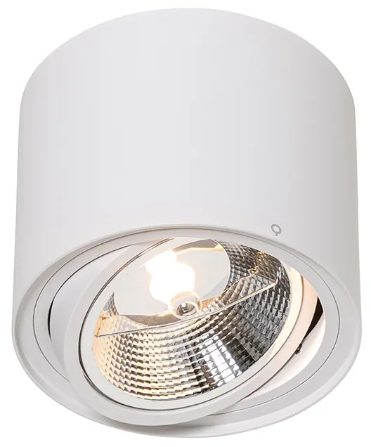 Okos mennyezeti spotlámpa fehér, forgatható és dönthető, Wifi GU10 111mm-rel - Rondoo Up