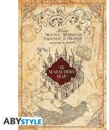 Harry Potter - Tekergők térképe poszter