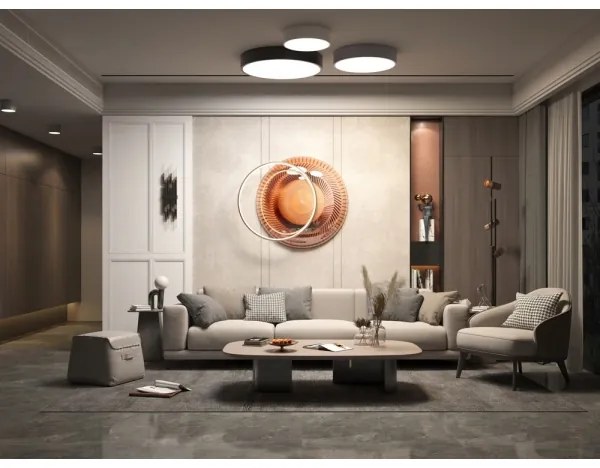 Immax NEO 07204L - LED Dimmelhető lámpa RONDATE LED/18W/230V fehér Tuya + távirányító