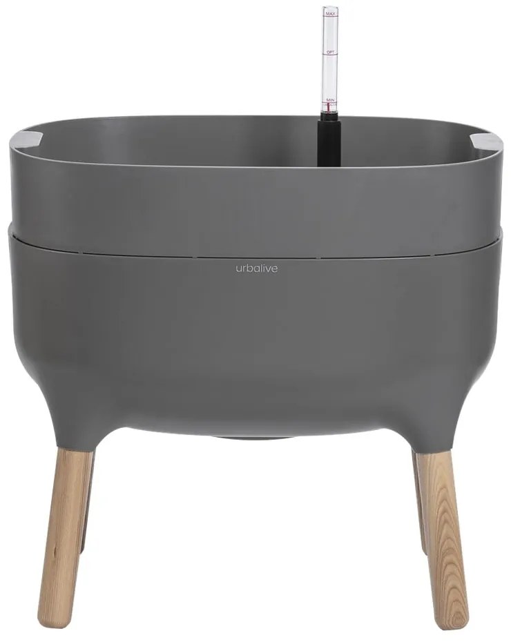 Műanyag önöntözős termesztő virágláda Urbalive – Plastia