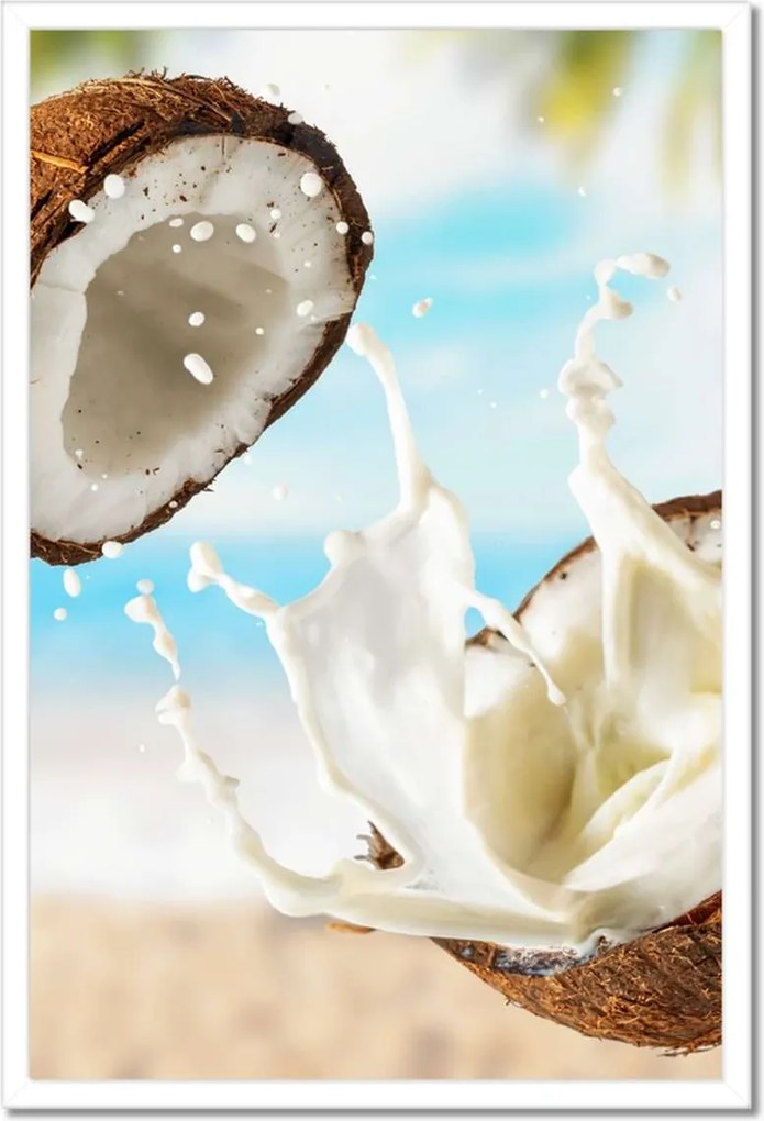 Poszterek keretben 40x60 Kókusztej Kókusz