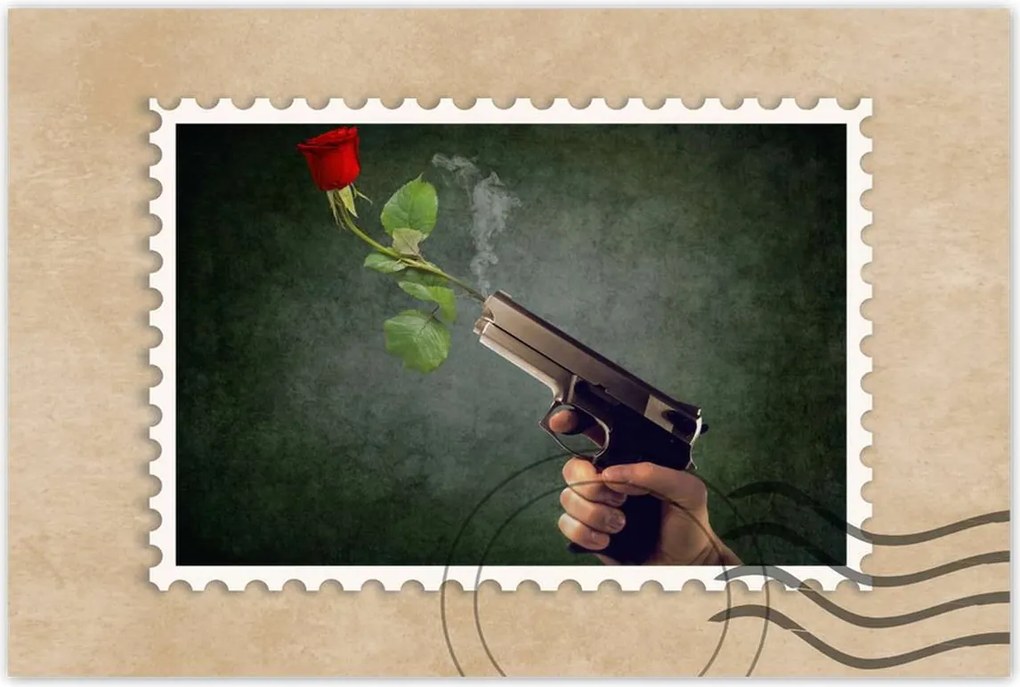 Poszterek 60x40 Rózsa Virág Virágok Rózsa