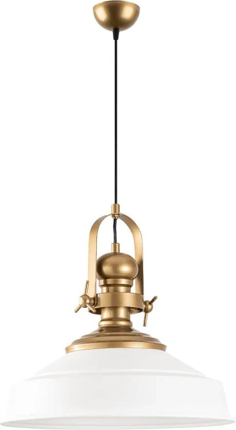 Craft 13982 fehér fém függőlámpa, Ø41 cm