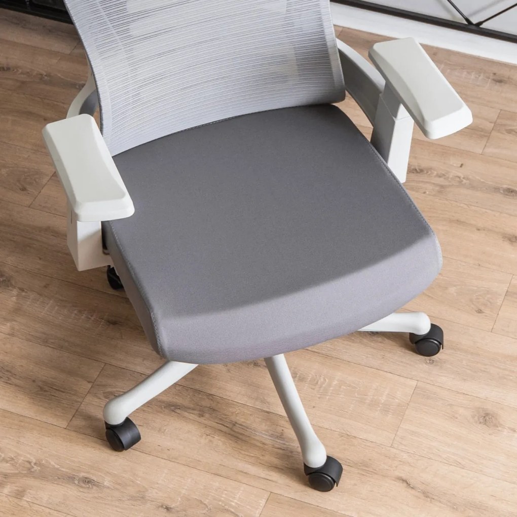 Forgószék 2 ergonomikus szürke. CARET