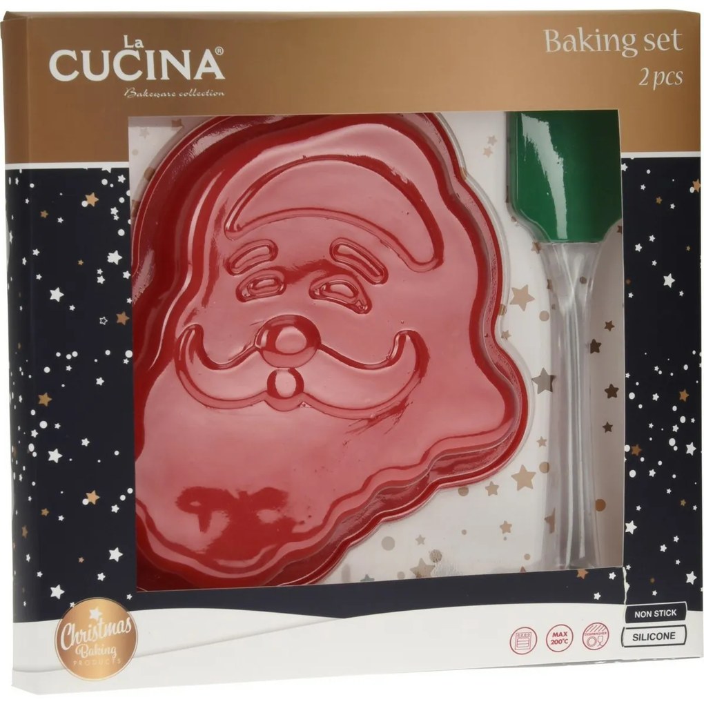Santa szilikon sütő készlet