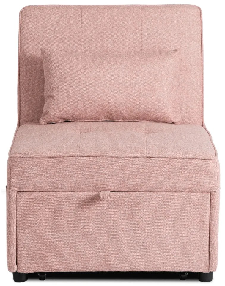 Ágyazható Fotel Rózsaszín Színben. IBERIS 67 cm
