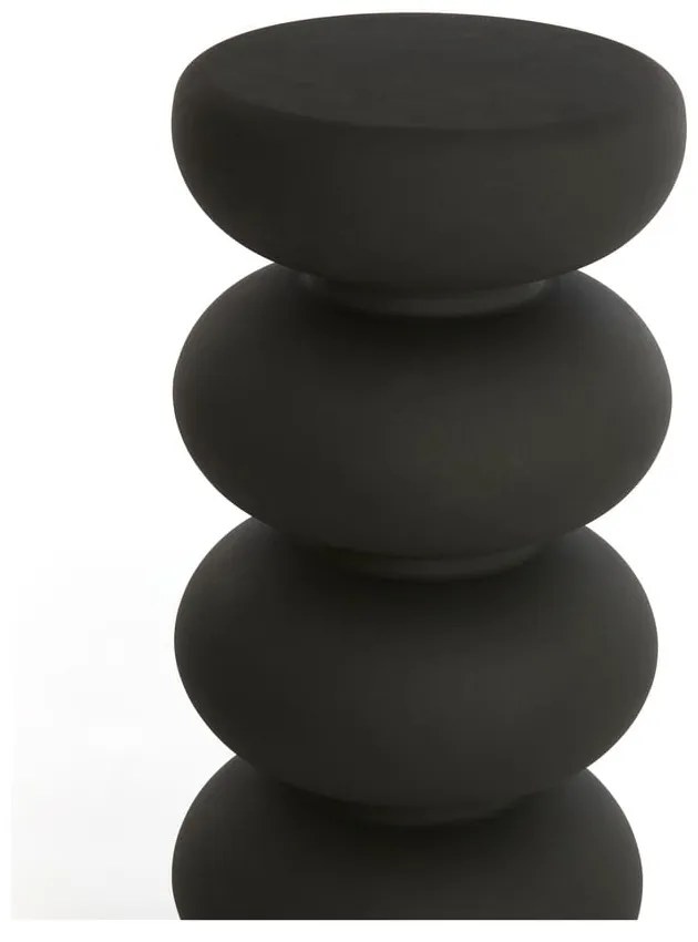 Fém kerek tárolóasztal ø 35 cm Kobodo – Light & Living