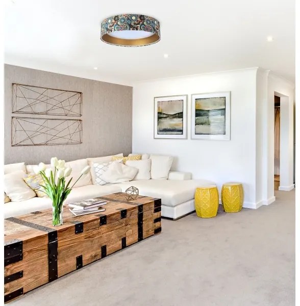 LED Dimmelhető lámpa SMART GALAXY LED/24W/230V á. 45 cm Wi-Fi Tuya + távirányító