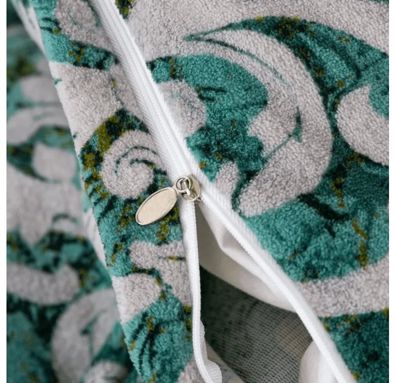 Mikroplüss ágyneműhuzat ORIENTINO zöld Ágyneműhuzat mérete: 70 x 80 cm | 140 x 200 cm