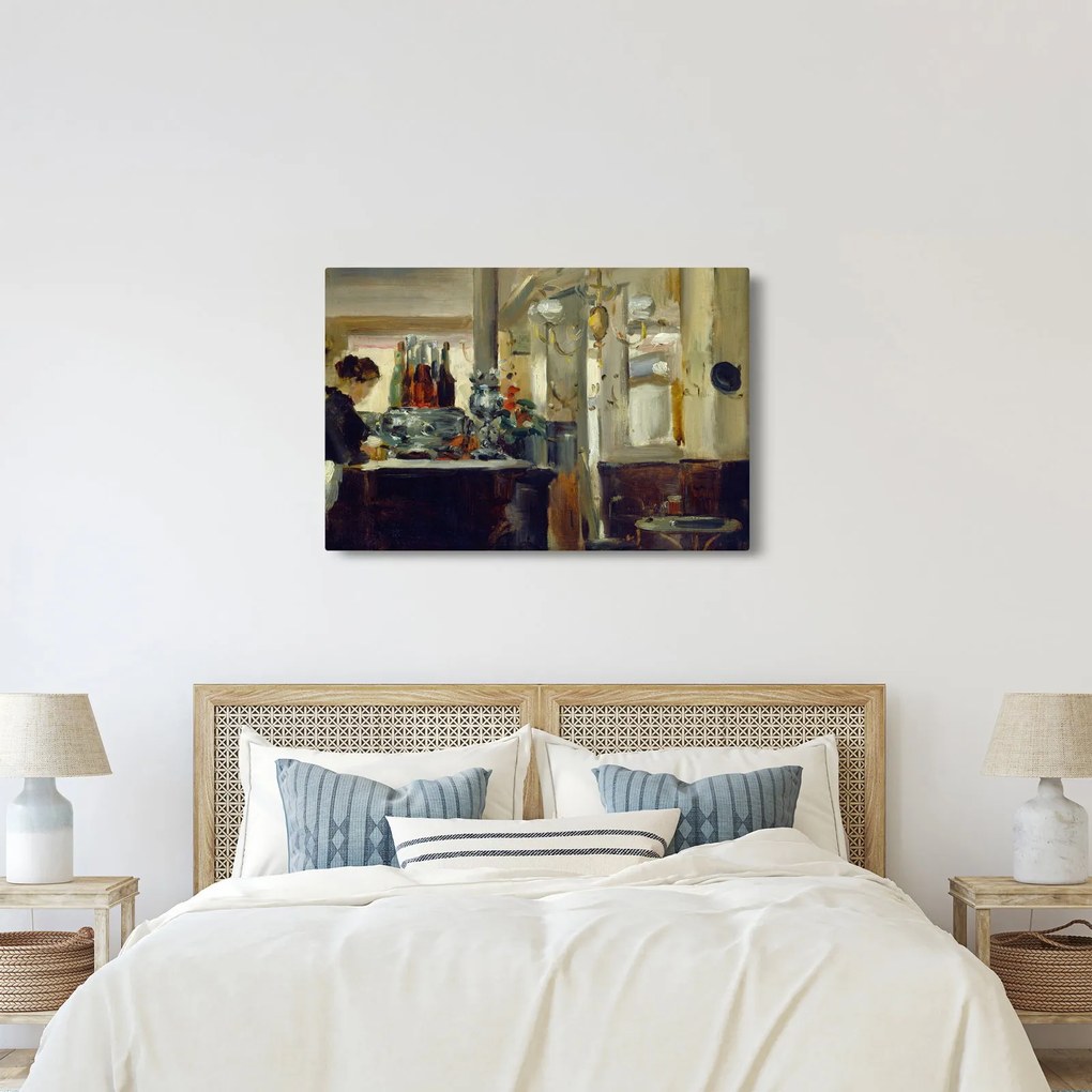 Kép - Style of Edouard Manet, Bon Bock Cafe, reprodukciók (90x60 cm)