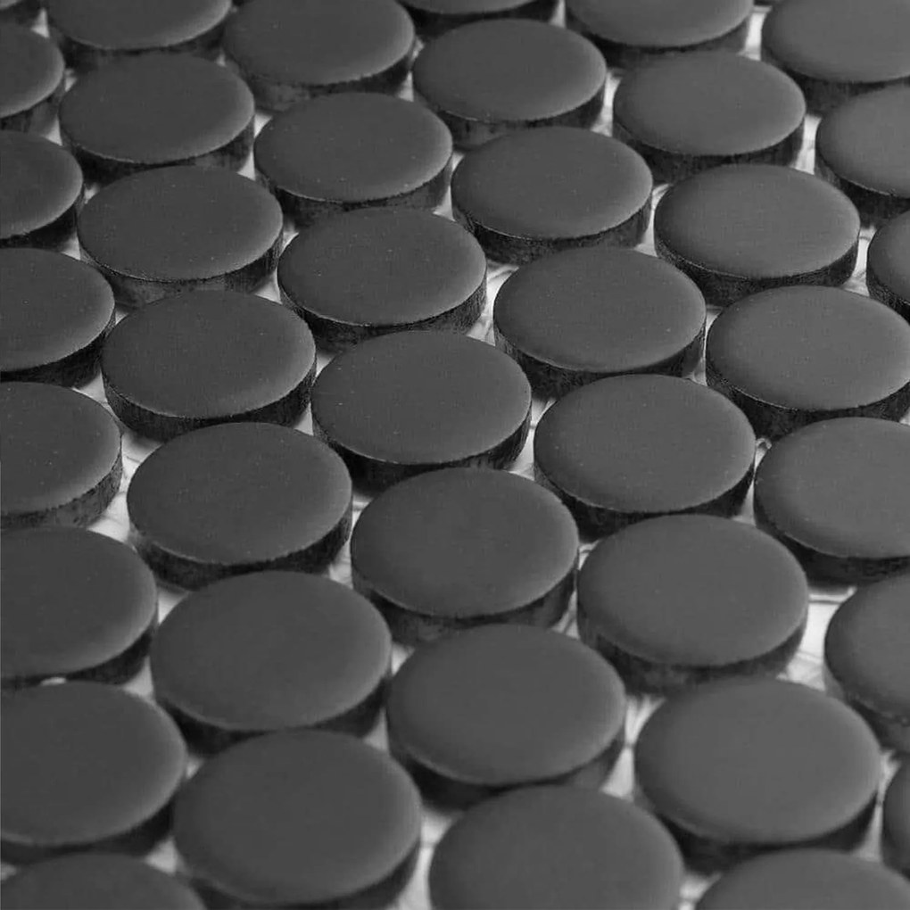 Mozaik dekorcsempe 133421A Black