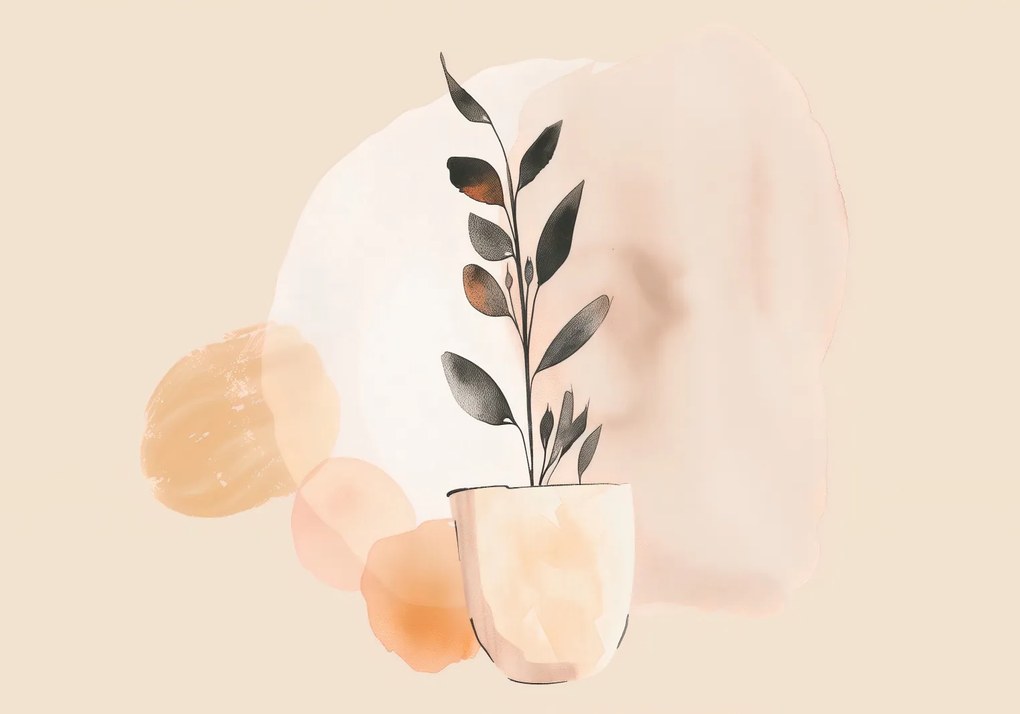 Poszter 66,5x46,5cm Cserepes Szín