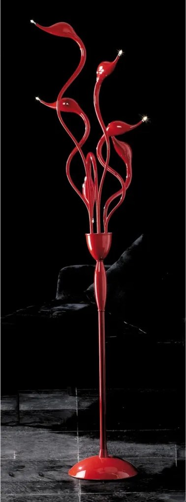 Italux SWAN ML8098-6A RED Állólámpa 6x20W/G4 IP20