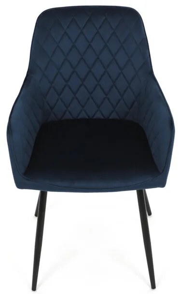 Kék Bársony Étkezőszék. DCH-215 BLUE4