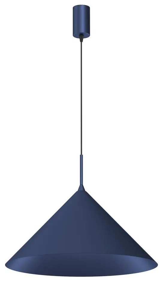 Kábelre függesztett csillár CAPITAL 1xGX53/15W/230V, átm. 46 cm, kék