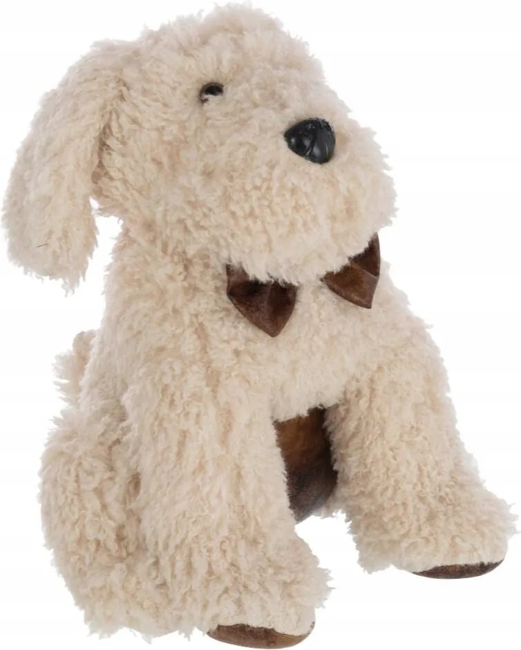 Stopperóra ajtóhoz kutya fehér 30cm