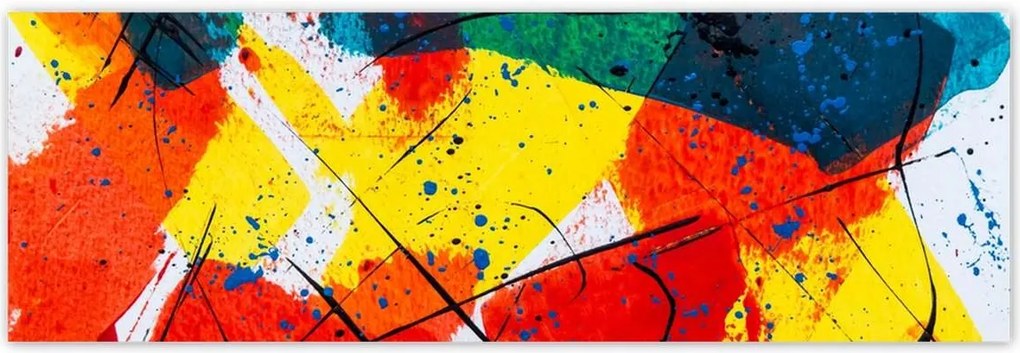 Poszterek 200x66 Absztrakt Kutyák