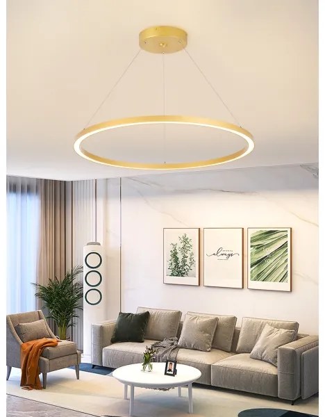 Immax NEO 07159-G80 - LED Dimmelhető csillár FINO LED/60W/230V Tuya arany + távirányító