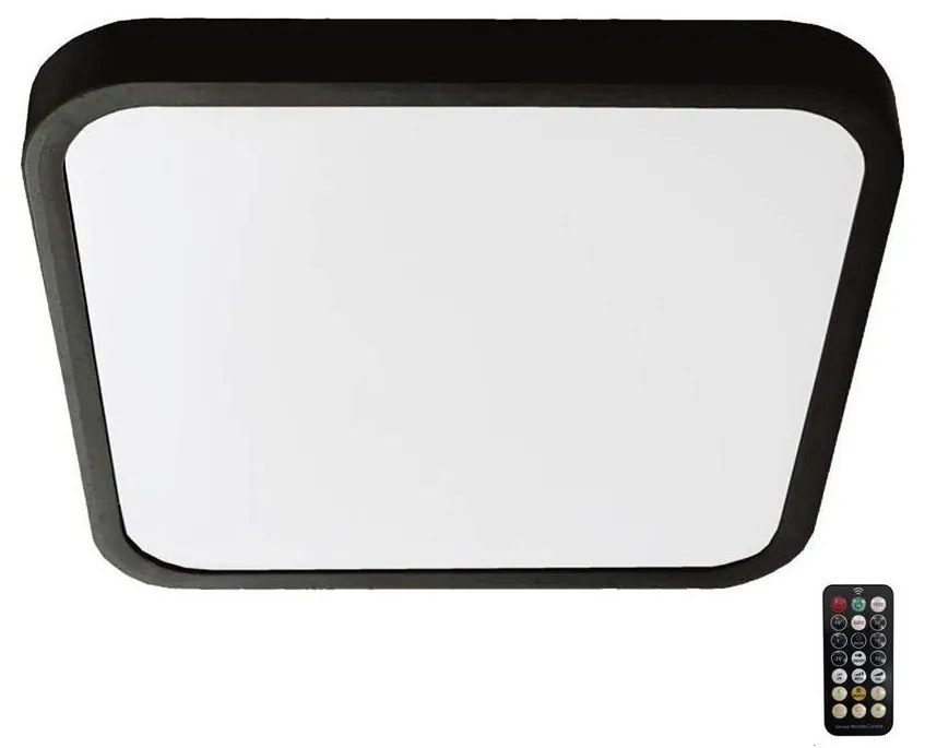 LED fürdőszobai mennyezeti lámpa szenzorral LED/36W/230V 4000K IP44 fekete