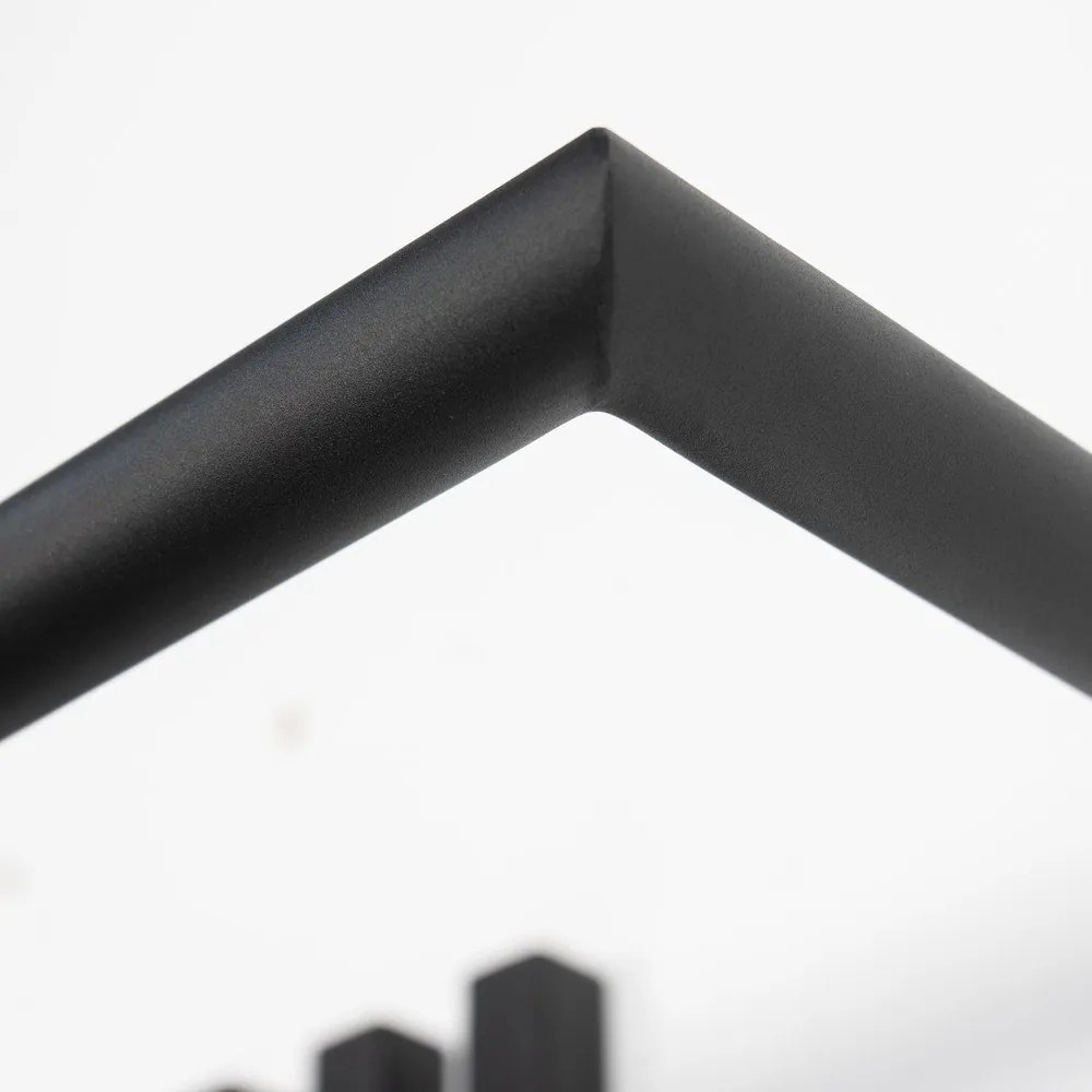 Fekete fém fali fogas 65 cm Senza – Spinder Design