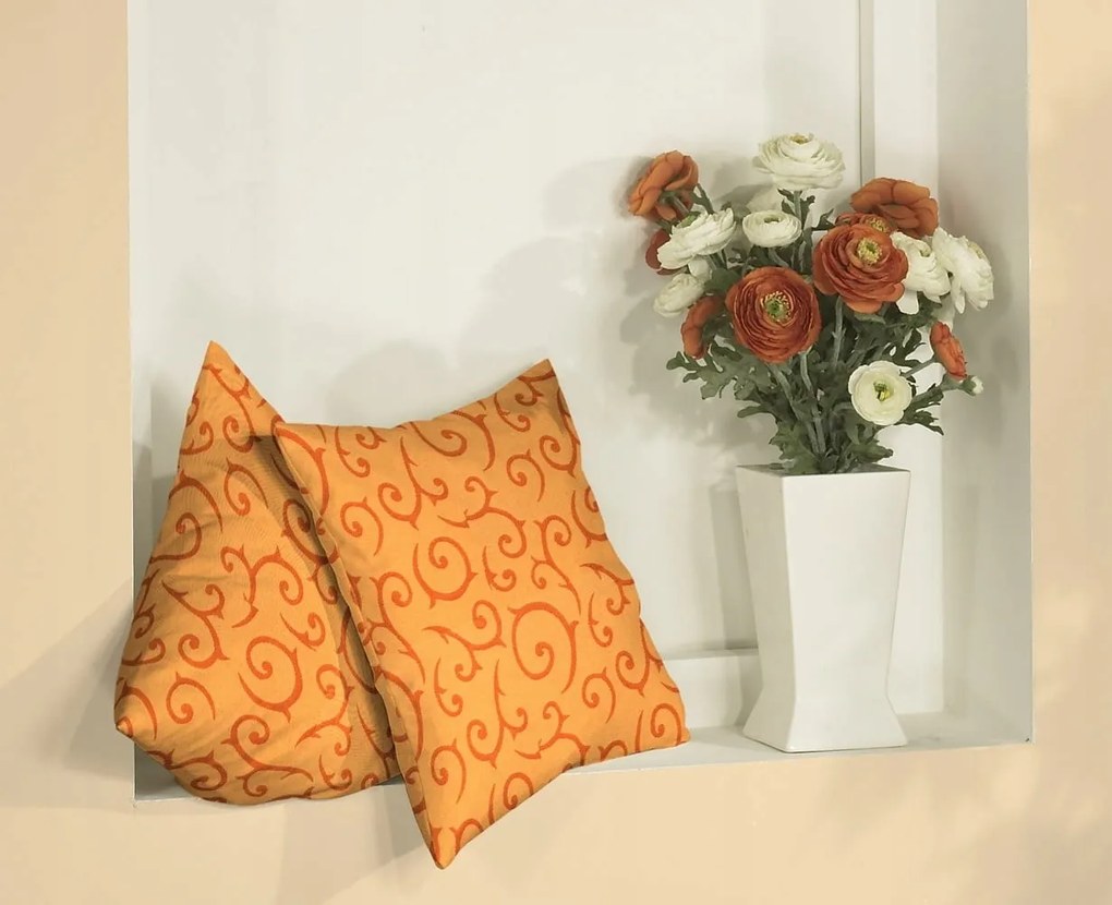 Mitchell díszpárnahuzat, 50x50 cm, sárga