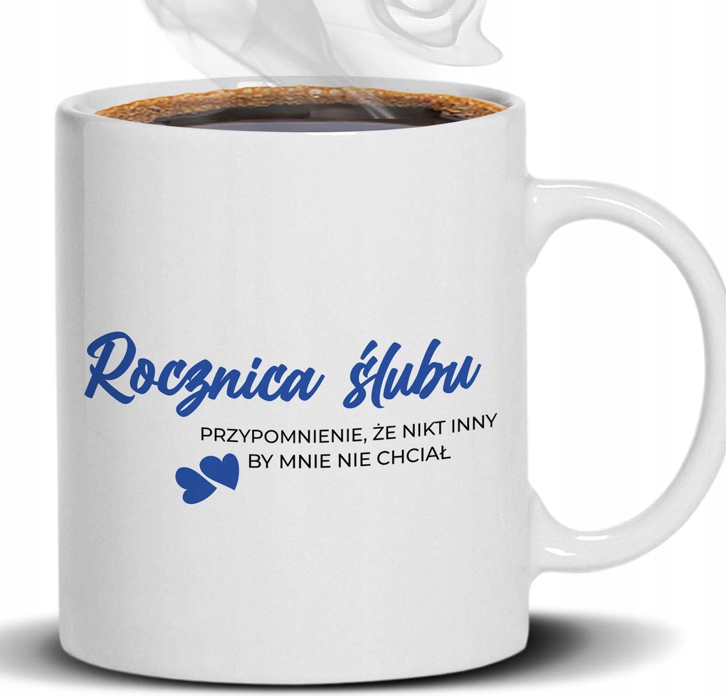 Fehér Bögre Senki Más Nem Akarna Engem Esküvőre Évfordulóra Férj Partner