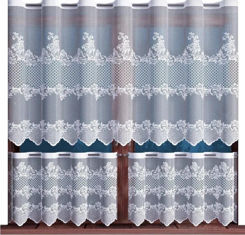 Mg Irigység jacquard fehér 648/229 60cm lengyel