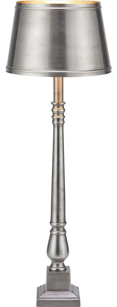 Markslöjd 108775 - Asztali lámpa METALLO 1xE27/40W/230V matt króm