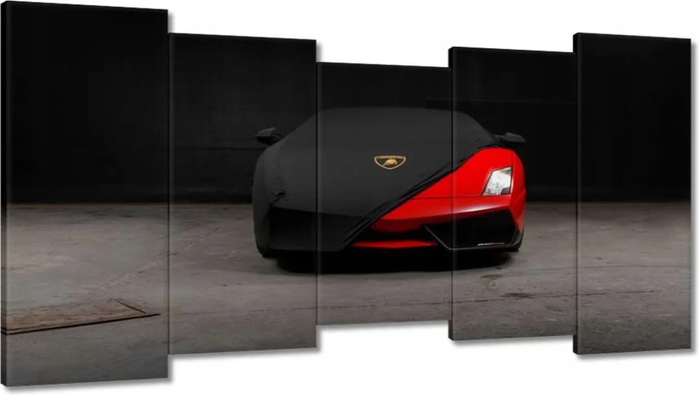 Vászonkép 150x80 Piros sportautó