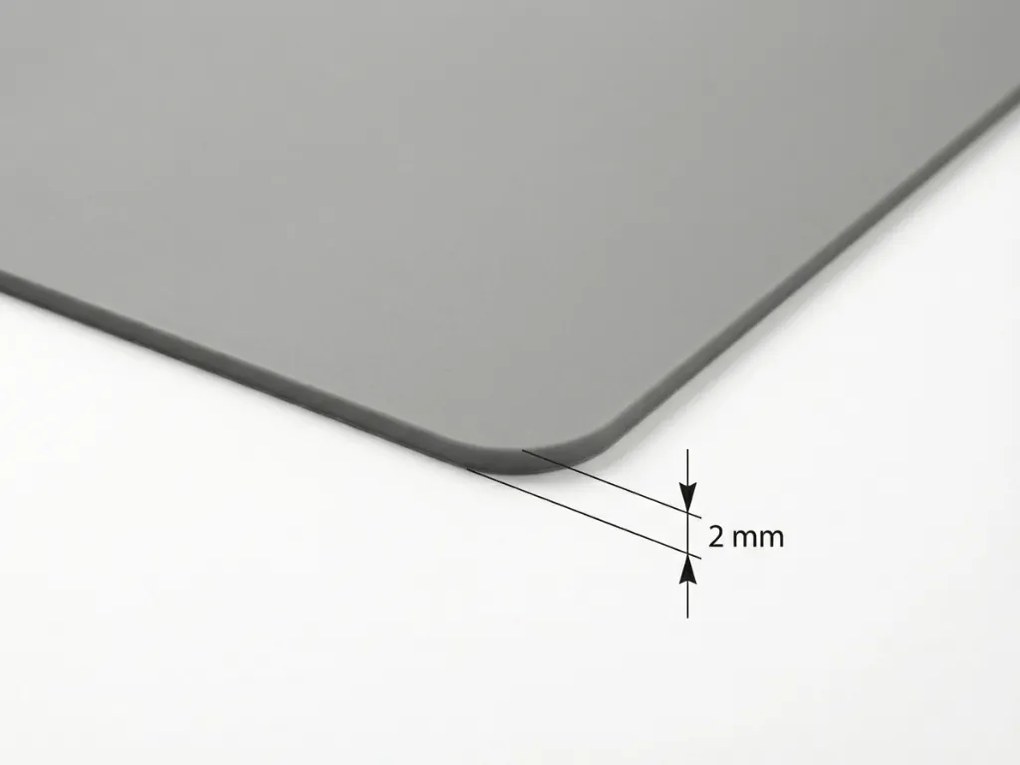 Vízálló asztali alátét 50x80 cm, szürke / grafit