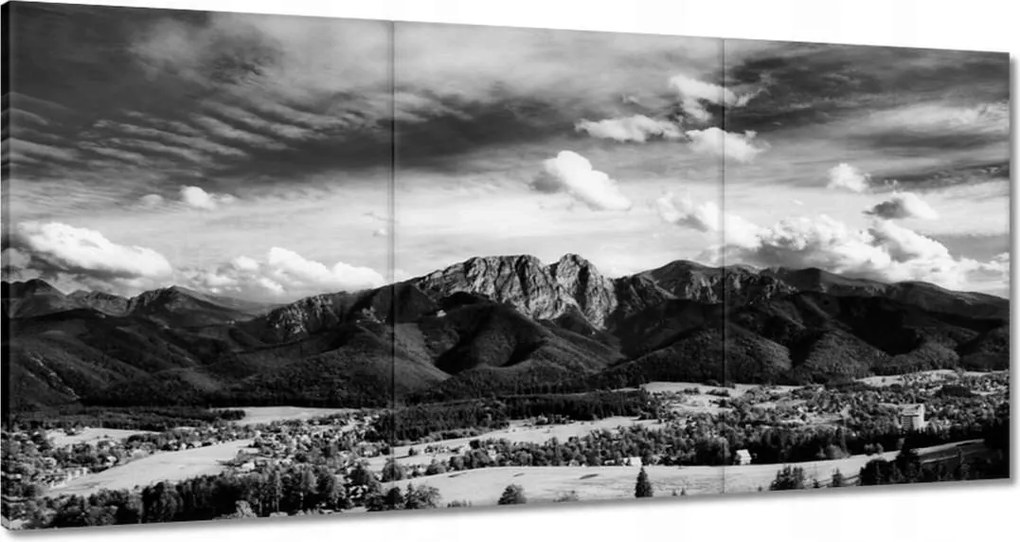 Vászonkép 60x30 Tátra Lengyel hegyek Kilátás