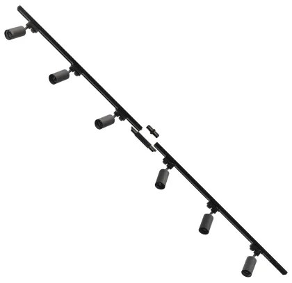 Zuma Line 3021 - Spotlámpa sínrendszerrel TUBE 6xGU10/35W/230V fekete