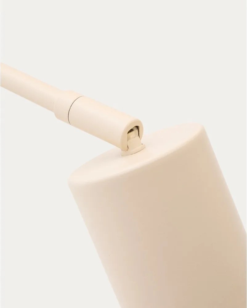 Bézs fém asztali lámpa (magasság 49 cm) Manie – Kave Home