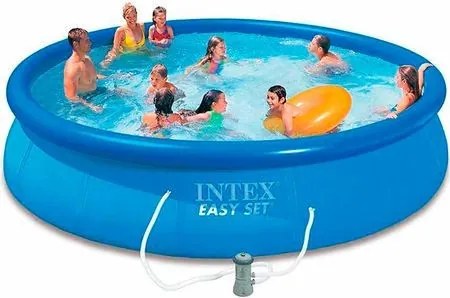 INTEX EasySet felfújható medence 396 x 84 cm (28142)