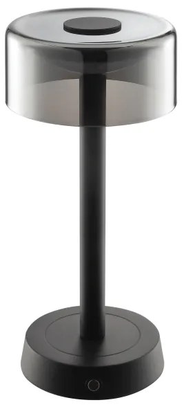 Brilliant - LED dimmelhető, tölthető, érintésvezérlésű asztali lámpa RAZOR LED/2,5W/5V 2700K IP44 fekete