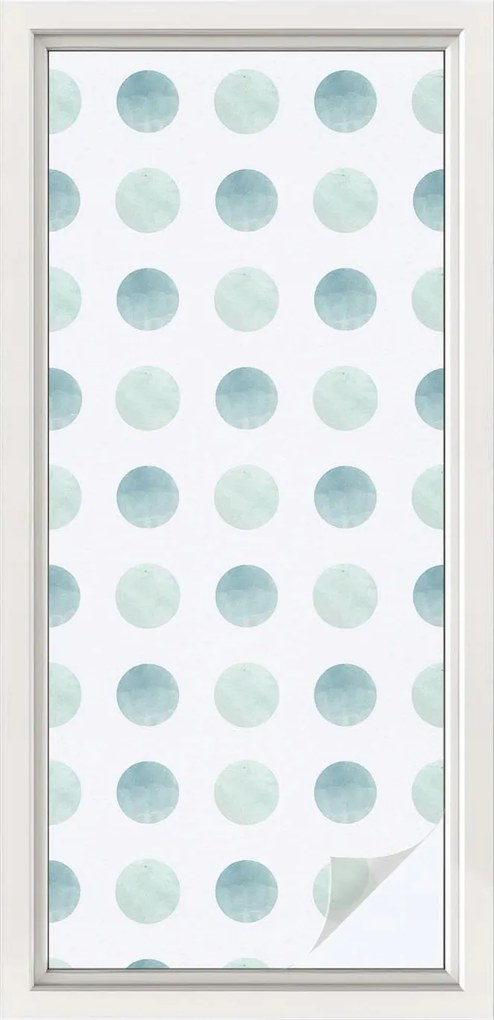 Ablakfólia öntapadós Adatvédelem Finom körök 50x116 cm