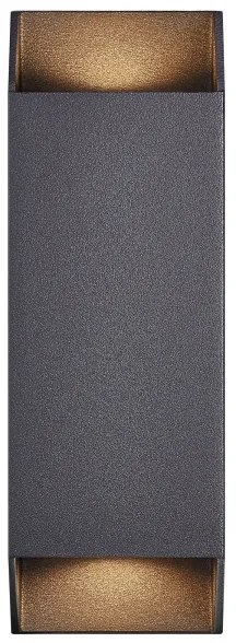 Nordlux - Kültéri fali lámpa NICO 2xGU10/35W/230V IP54 fekete