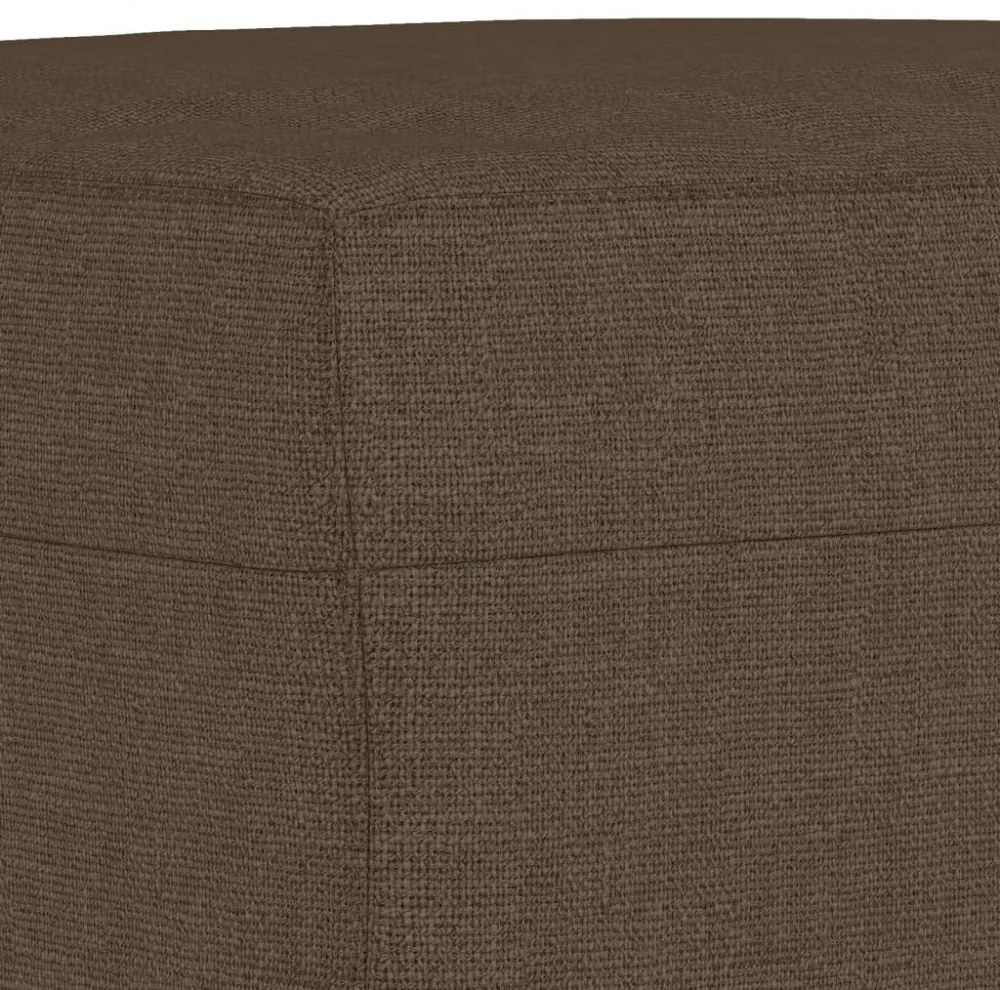 barna szövet pad 70 x 35 x 41 cm