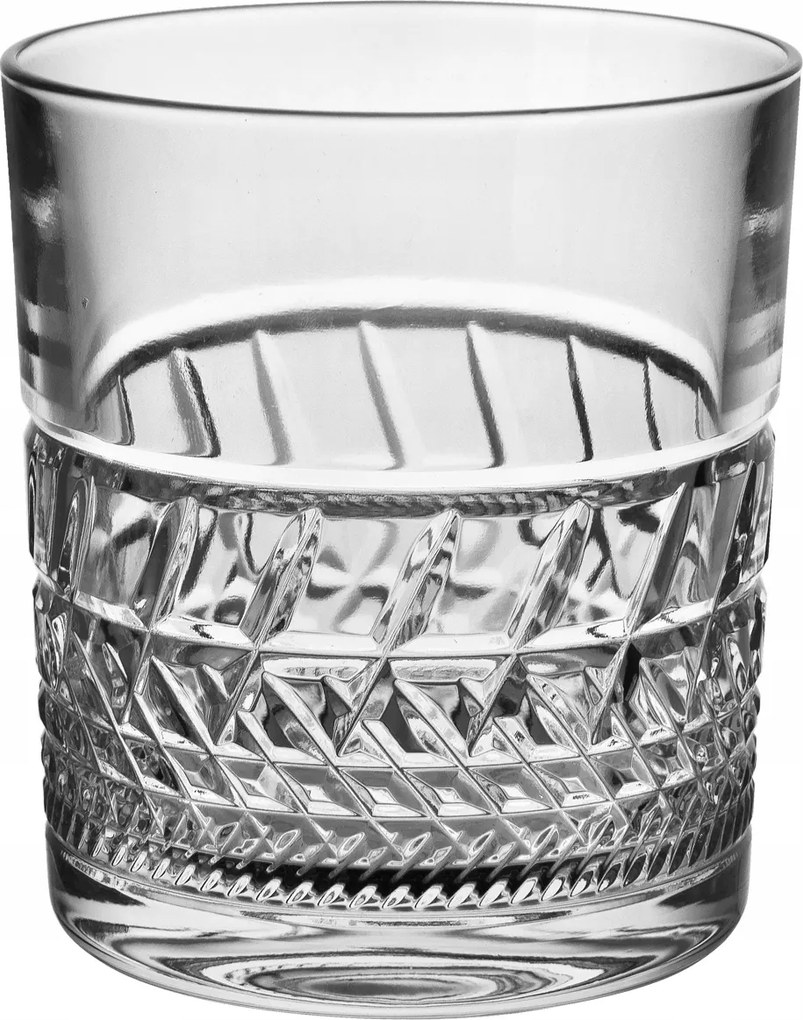 Pohár Bohemia Whisky Téglalap alakú 9,5 cm.