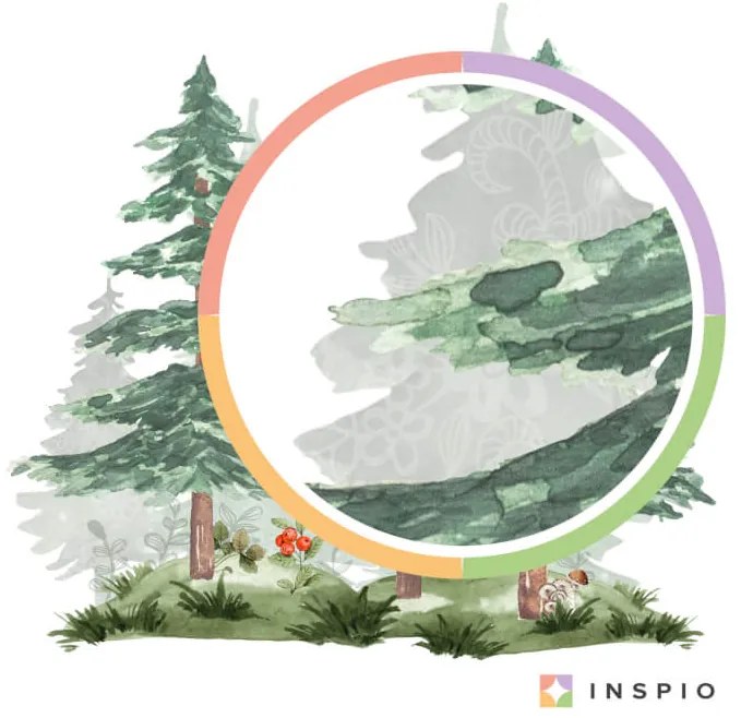 INSPIO Fa az erdőben - Falmatrica