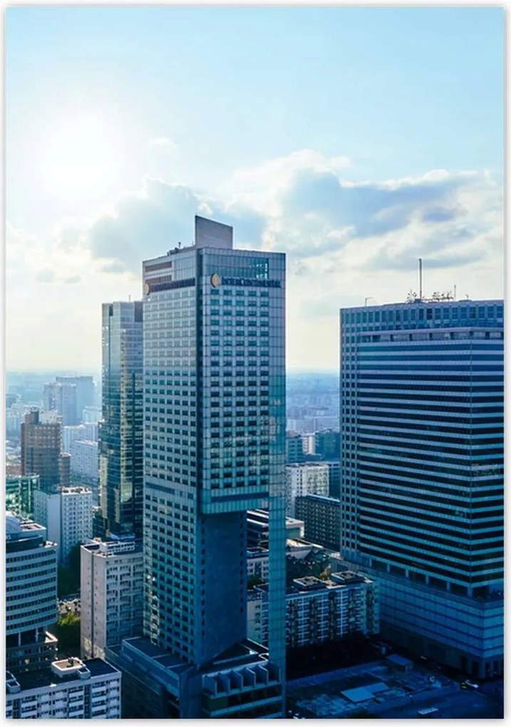 Poszterek 70x100 Varsó Főváros Lengyel