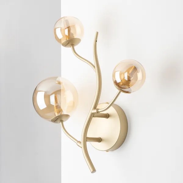 Brilagi - LED Fali lámpa MISTEL 3xG9/3W/230V arany