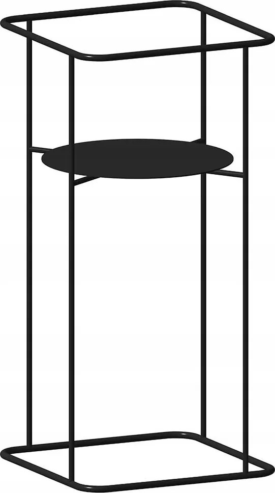 Álló fém virágágyás Boglárka robusztus magas állvány nagy növény számára