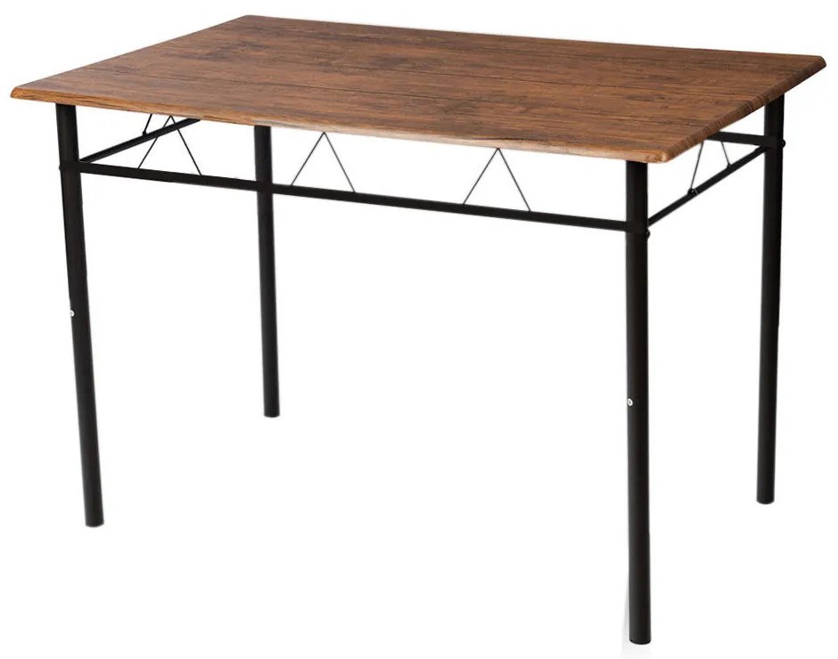 Fémvázas étkezőasztal 4 székkel