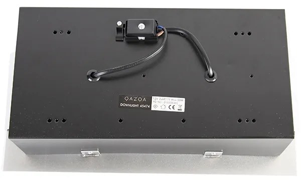 Beépített spotlámpa acél AR111 állítható 2-lámpás - Oneon