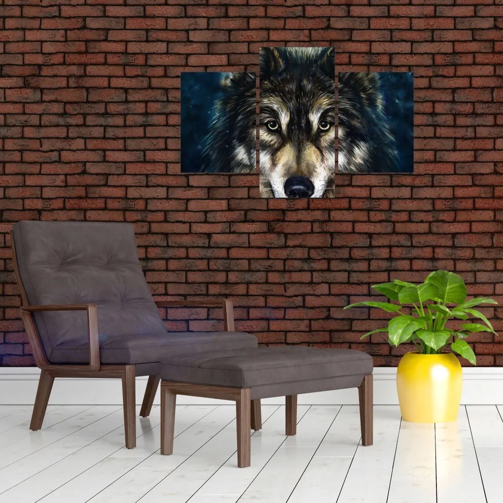 Kép - Wolf (90x60 cm)