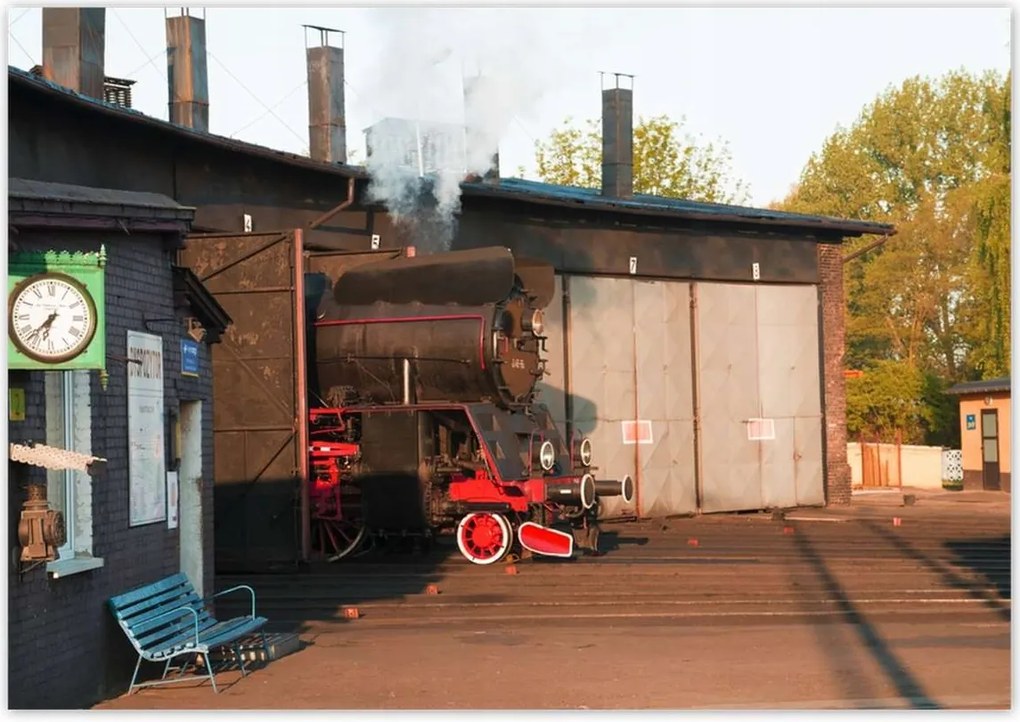 Poszterek 100x70 Gőzmozdony Ol 49-69