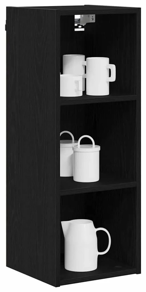 Függő szekrény Riga Fekete tölgy 30 x 29,5 x 80 cm Faanyag