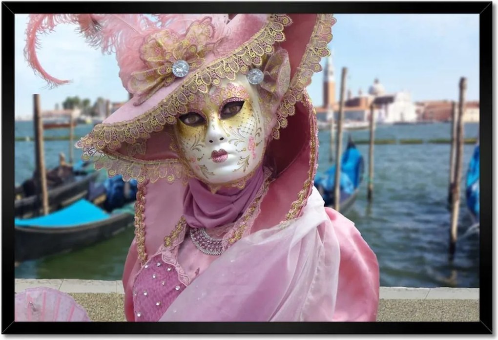 Poszterek keretben 60x40 Szórakozás, mint a farsangban